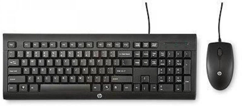 HP Maus und Tastatur »kabelgebundenes C2500 Tastatur-Set«