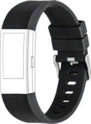 topp Ersatz-/Wechselarmband »Silikon für Fitbit Charge 2«