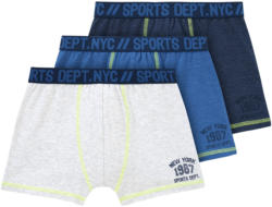 3 Jungen Retroboxer in verschiedenen Designs
