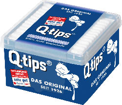 Q-tips Pflegestäbchen Box