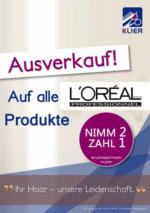 Cut & Color L'Oréal Professionnel - Nimm 2 Zahl 1 - bis 30.11.2014