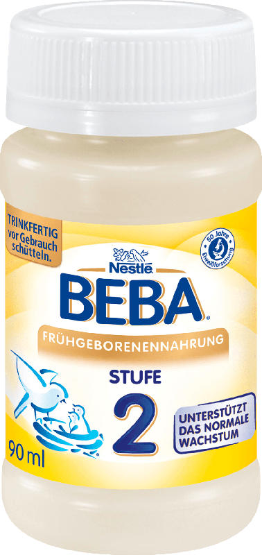 Nestlé BEBA Frühgeborenennahrung 2 flüssig 32x90ml