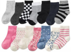 LUPILU® Kleinkinder Socken, 7 Paar