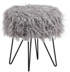 Hocker Grau/Schwarz