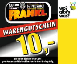 Sport und Schuh Gutschein