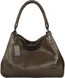 POON Switzerland Schultertasche mit modischer Prägung