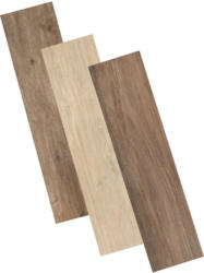 Feinsteinzeug Holzoptik 30/120 in 3 Farben
