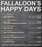Fallaloon - Fine Asian Dining FALLALOON'S HAPPY DAYS - bis 21.07.2018