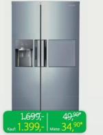 ELBE Samsung Kühlschrank Side by Side - bis 30.04.2016