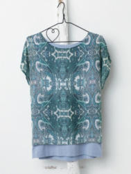 Sa.Hara Blue Shirt