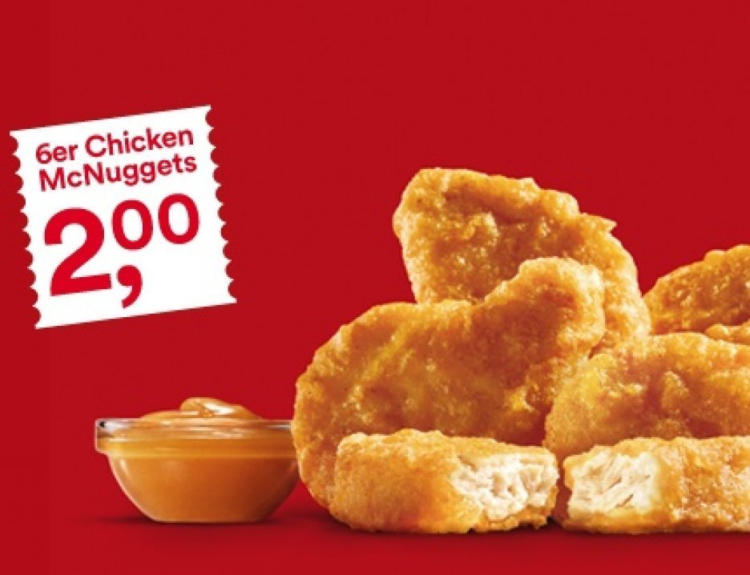 6er Chicken McNuggets ️ Online von McDonald