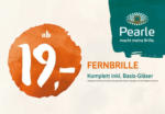 Pearle Fernbrille ab 19€ - bis 25.09.2018