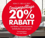 Interio Boutique Designerspartage: -20% auf Betten, Schranksysteme*, Schlafsofas und Lampen - bis 04.02.2017
