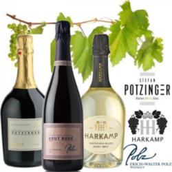 Schaumweinpaket von Harkamp, Potzinger und Polz