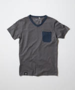 ZERUM - Das Lifestyle Label Emanuel BIO Basic-Shirt mit V-Ausschnitt - bis 12.11.2017