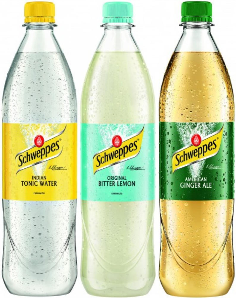 Schweppes Tonic, Bitter Lemon oder Ginger Ale ️ Online von Getränkehaus ...
