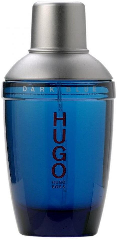 Hugo dark. Хуго босс дарк Блю. Hugo Boss Dark Blue туалетная вода 75мл. Хьюго босс Блю Найт. Hugo Boss Eau de Toilette 75 ml.