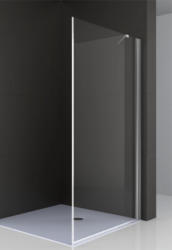 Dusche Seitenwand / Duschabtrennung mit Wandhalterung Oasis 100