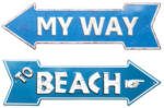 KARE Designhaus Wandschmuck My Way-Beach - bis 31.03.2017