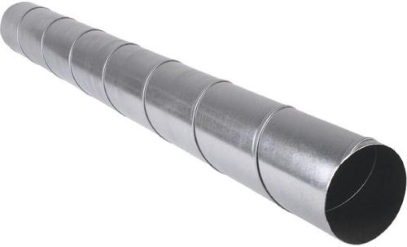 Wickelfalzrohr Ø 100 mm Länge 1 m