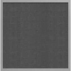 Zaunelement Novara 180 x 180 cm, Anthrazit