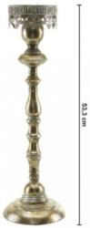 premium living Kerzenhalter Louis Silberfarben