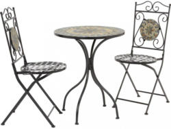 MODERN LIVING Gartenset Ornella mit Mosaik Schwarz