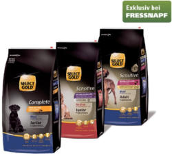 -25% auf alle 12 kg - Packungen für Hunde SELECT GOLD