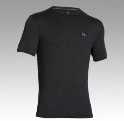 UNDER ARMOUR HG Loose CC Triblend Pocket Tee Asphalt