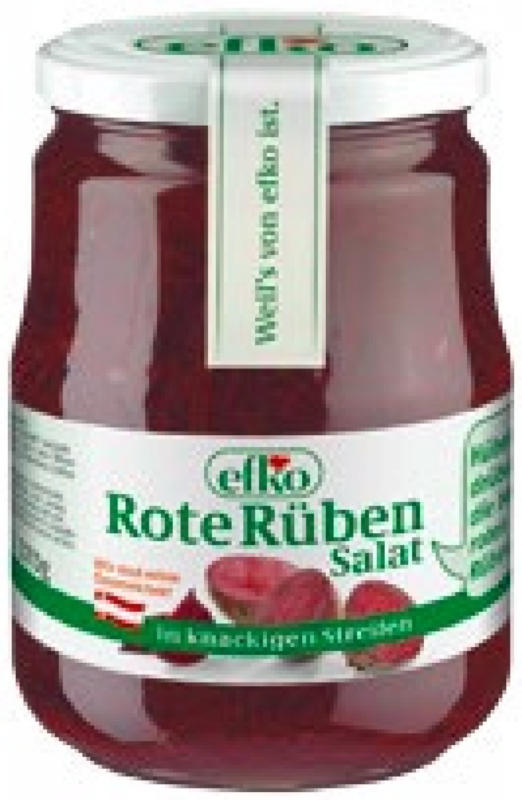 Efko Rote Rüben, Pußta Salat oder Delikatess Gurken für nur € 1,29 ...