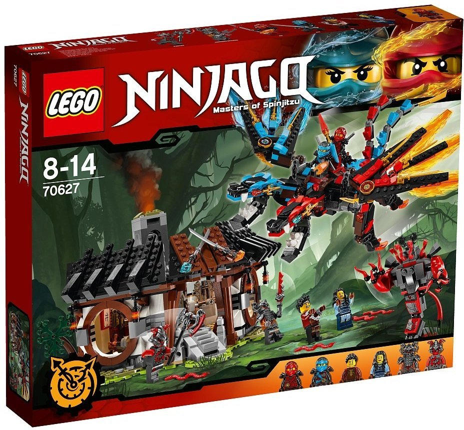 LEGO Ninjago 70627 Drachenschmiede für nur € 49,98 statt € 79,99 ️ Online von Smyths Toys