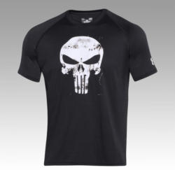 UNDER ARMOUR HG Loose Tech ALTER EGO Punisher Tee Schwarz