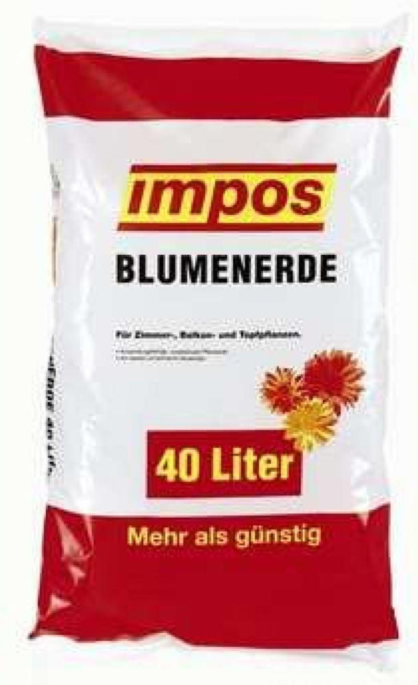 IMPOS Blumenerde, 40 l ️ Online von Lagerhaus wogibtswas.at