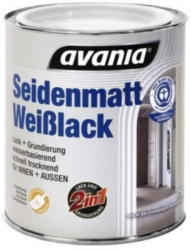 AVANIA Weißlack Hochglanz oder Seidenmatt, 750 ml