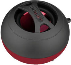 Dbest PS 4011 mini Lautsprecher schwarz/rot