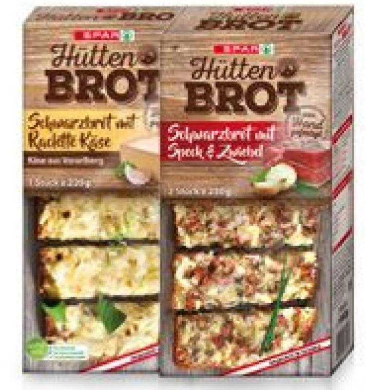 SPAR Hüttenbrot mit Speck &amp; Zwiebel od. Raclette Käse ️ Online von ...