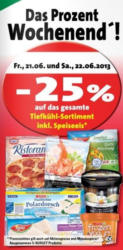 -25% auf das gesamte Tiefkühl-Sortiment