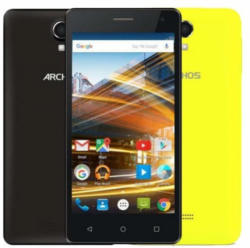 Archos 50d Neon, 5 Zoll, 8GB, inkl. Wechselcover, schwarz/gelb