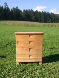 Massivholz Kommode Modell Onda in Zirbe