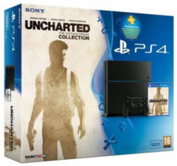 PlayStation 4 Konsole inkl. Uncharted: The Nathan Drake Collection u. 3 Monate PS Plus Abonnement