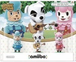 amiibo Animal Crossing - 3er Figuren-Set: K. K., Rosina, Björn