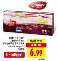 QUALITY FIRST Zander-Filets