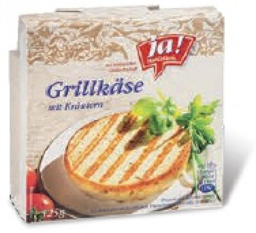 Ja! Natürlich Bio Grillkäse nur € 1,49 statt € 1,79 MERKUR Bio Grillkäse Kräuter | Ja! Natürlich
