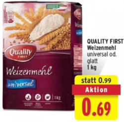 Quality First Weizenmehl