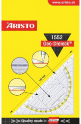 ARISTO Geodreieck "1552" 16 cm glasklar