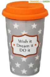 Coffee to go wish it dream it