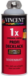 Vincent Profi Decklack seidenmatt, verkehrspurpur 400 ml
