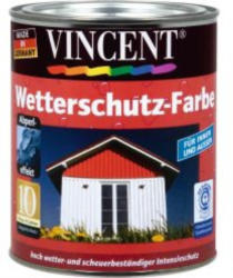Vincent Wetterschutzfarbe wv lehmbraun 0,75l