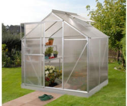 Vitavia Gewächshaus »Triton 2500«, 4 mm Aluminium eloxiert