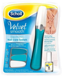 Scholl Velvet Smooth blau elektronisches Nagelpflegesystem